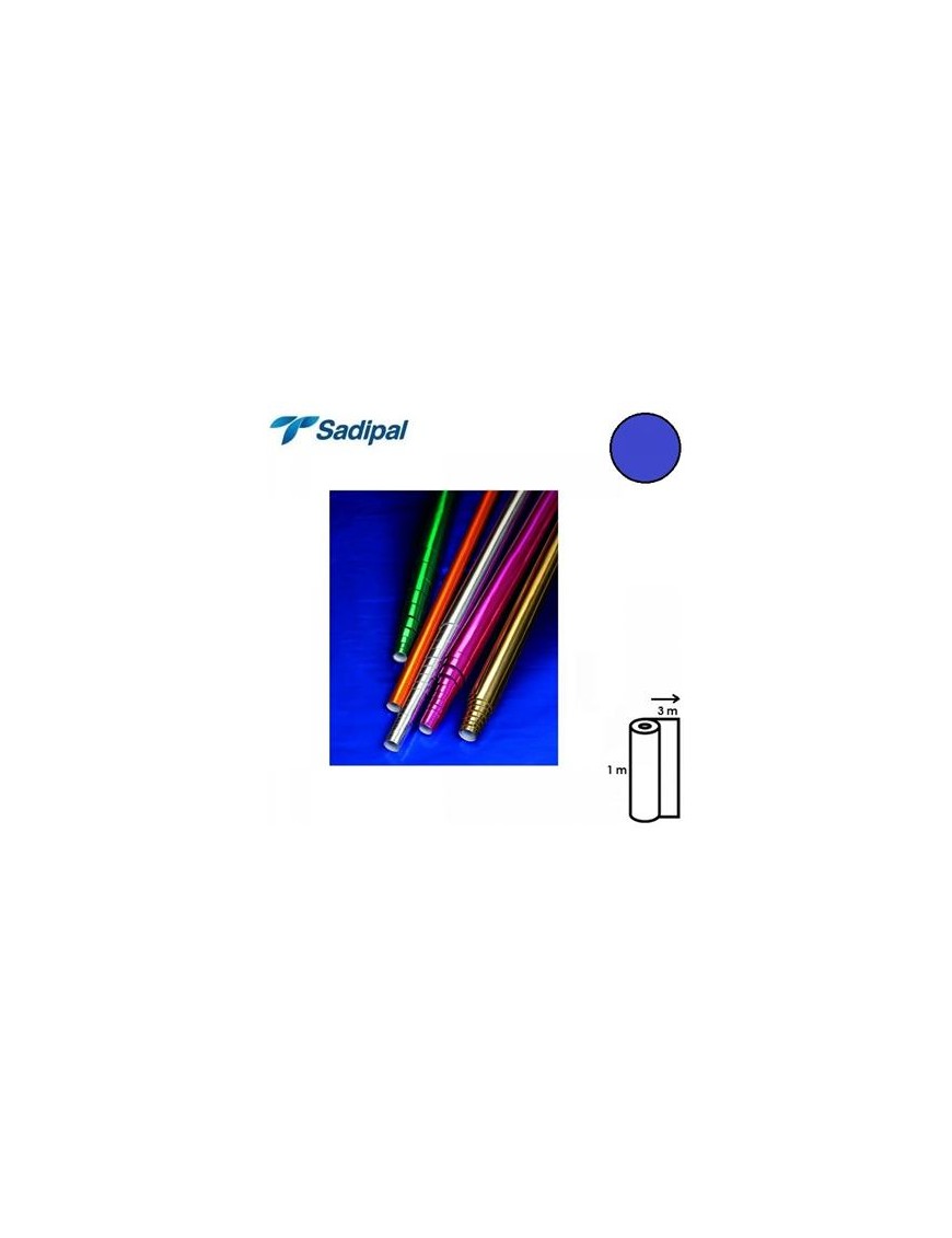 PAPEL METALIZADO 1X3M COLORES SURTIDOS SADIP