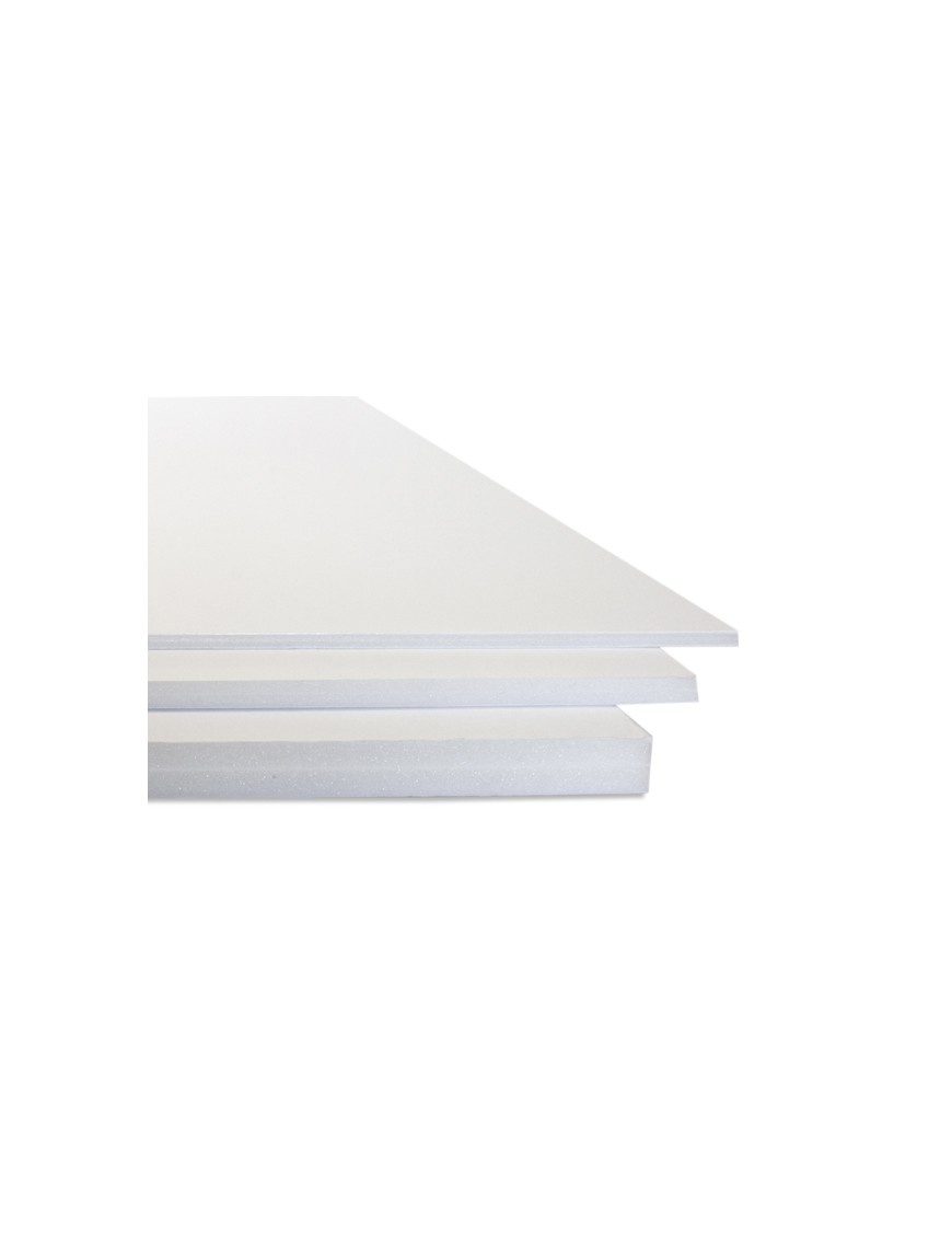 CARTON PLUMA 50X70 BLANCO 3 MM