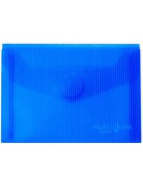 PACK 5 DOSSIER VELCRO A6 AZUL GRAFOPLAS