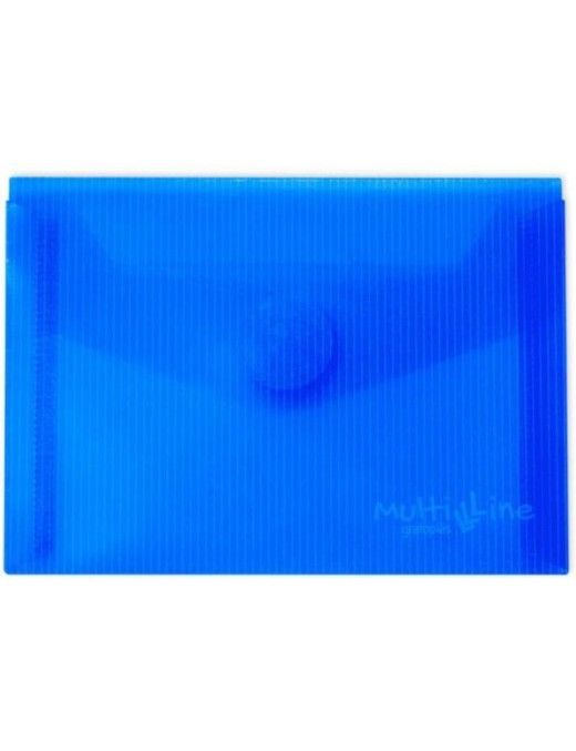 PACK 5 DOSSIER VELCRO A6 AZUL GRAFOPLAS