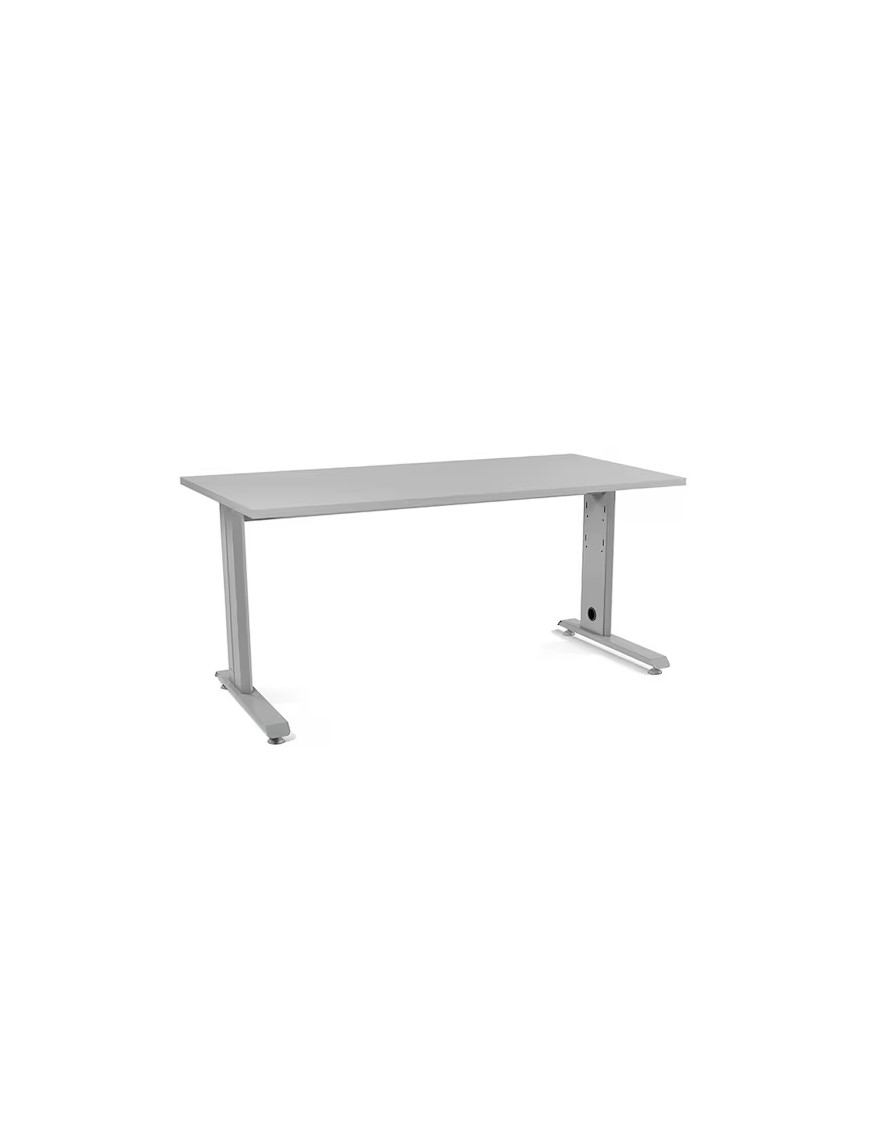 MESA WORK 160X80 GRIS-GRIS