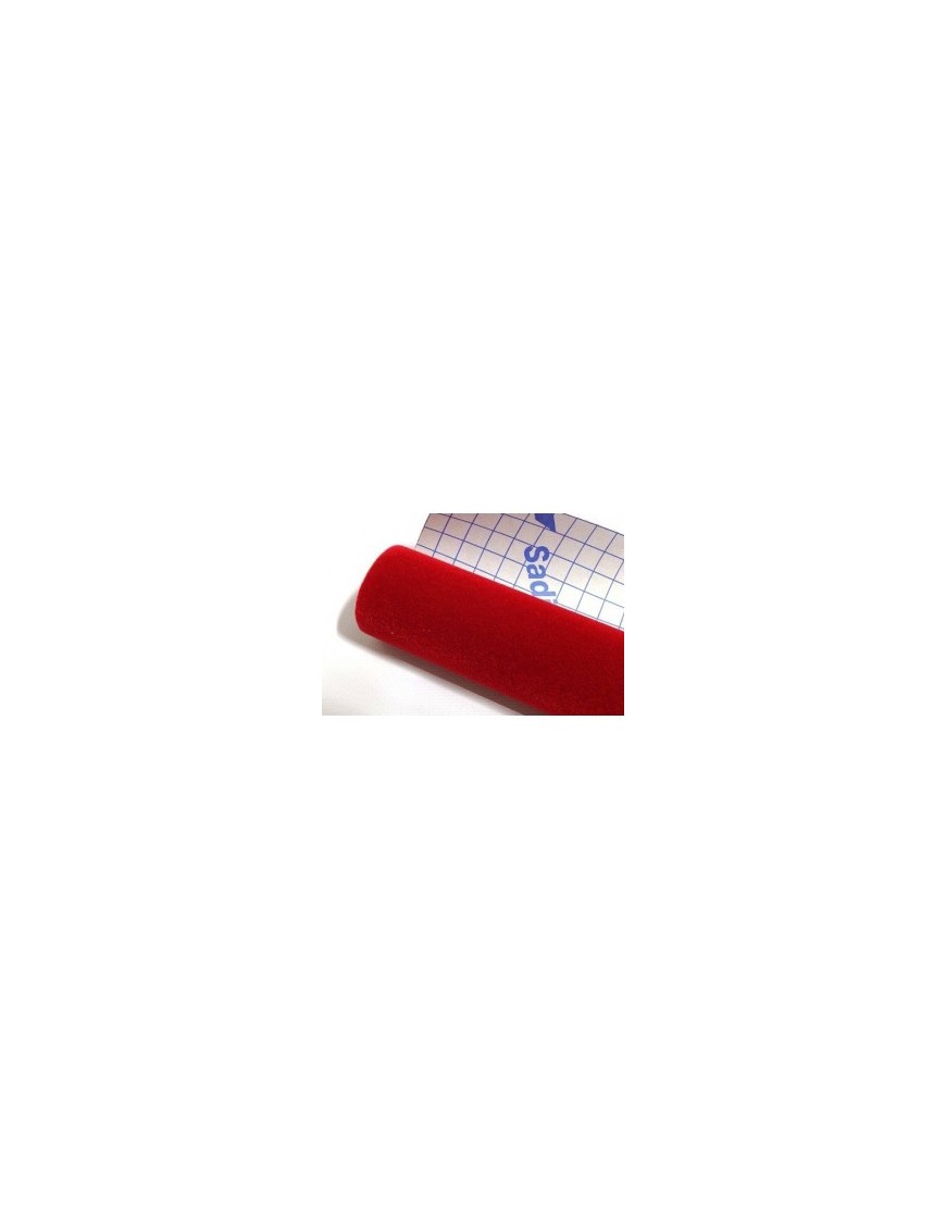 PAPEL FLOCADO 0.45X10MTS GRANATE SADIPAL