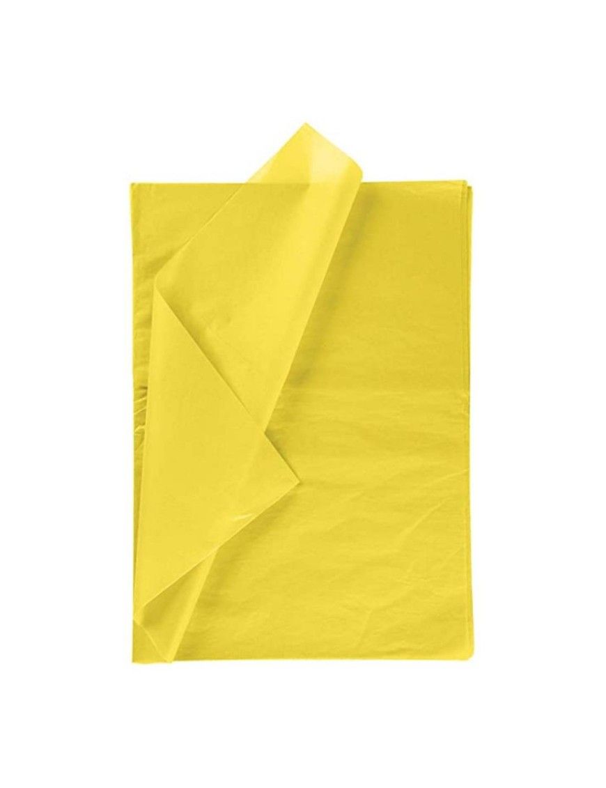 PAPEL SEDA AMARILLO PACK 26 HOJAS SADIPAL