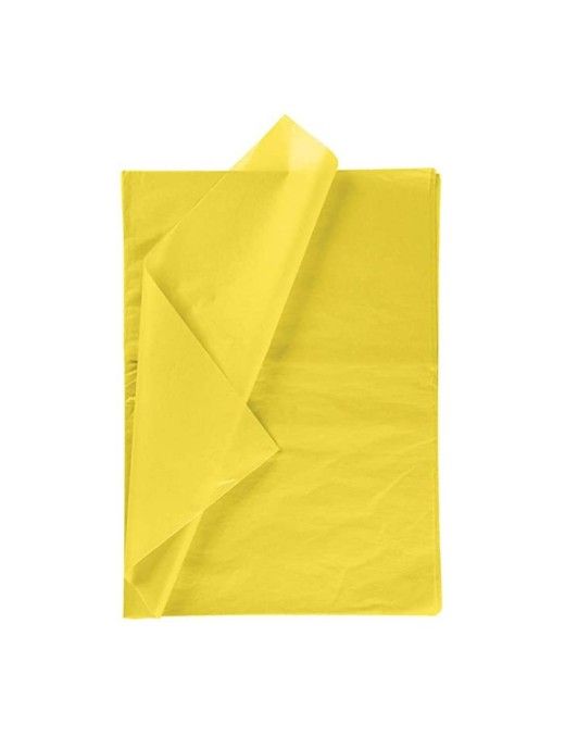 PAPEL SEDA AMARILLO PACK 26 HOJAS SADIPAL
