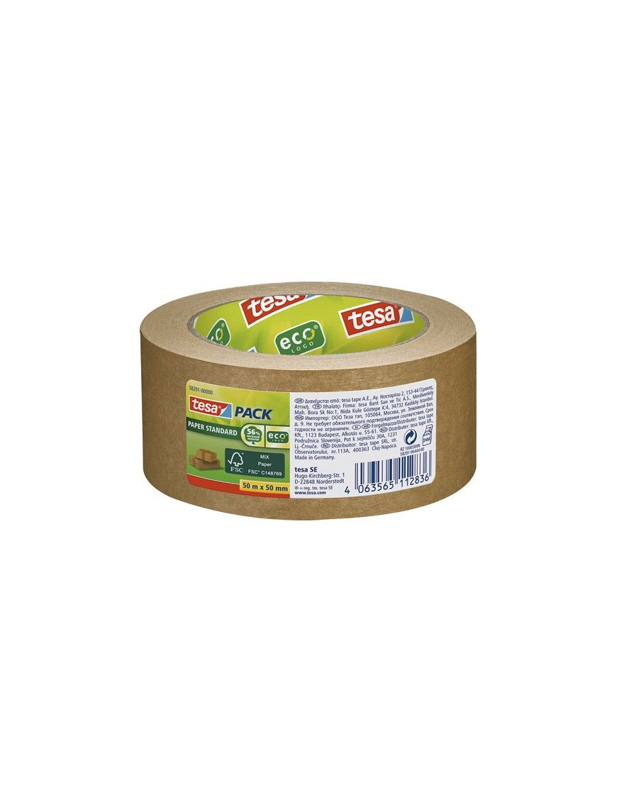 PRECINTO PAPEL ADHESIVO TESA 66X50