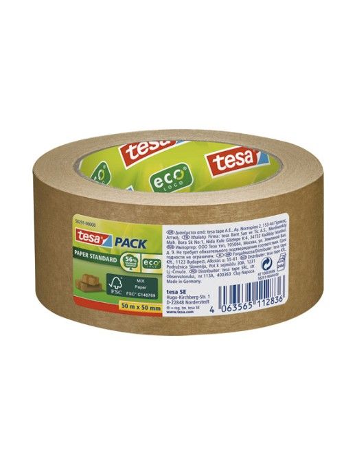 PRECINTO PAPEL ADHESIVO TESA 66X50