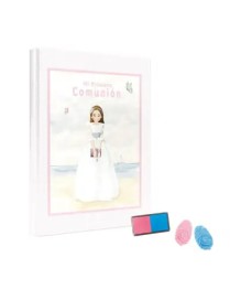 LIBRO COMUNION HUELLAS NIÑO ÀRBOL