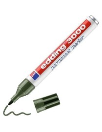 ROTULADOR EDDING 3000 VERDE OLIVA