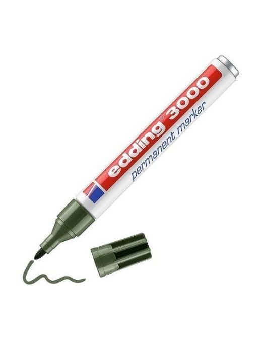 ROTULADOR EDDING 3000 VERDE OLIVA