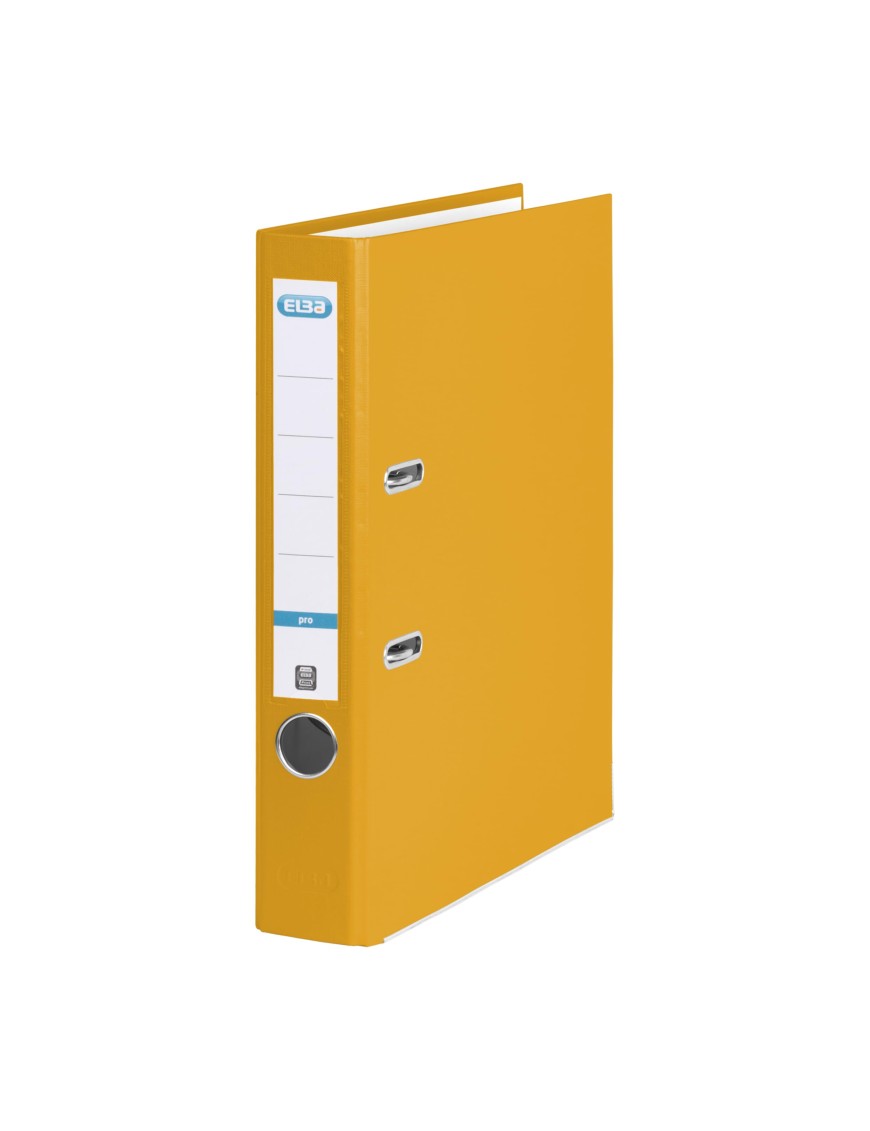 ARCHIVADOR ELBA A4 L/ESTRECHO AMARILLO