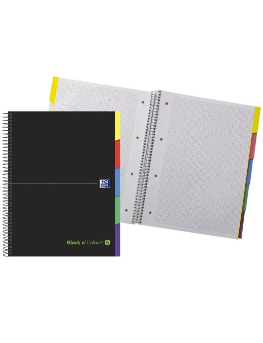 EUROPEANBOOK 5 T.EXTRADURA NEGRO SEPARADORES