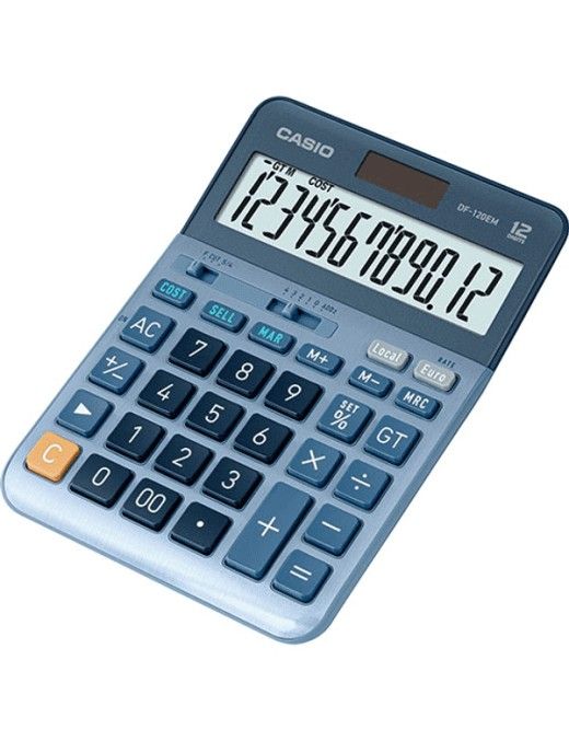 CALCULADORA CASIO DF-120 EM