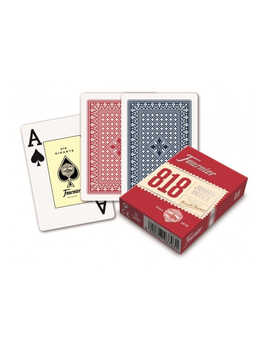 BARAJA FOURNIER POKER 818 55 CARTAS