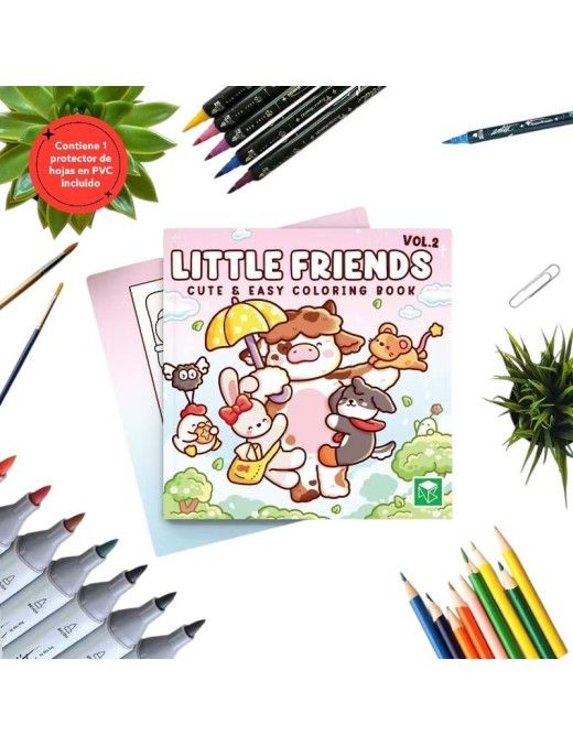 LIBRO DE MODA RRSS COLOREAR LITTEL