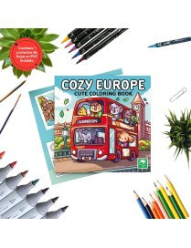 LIBRO DE MODA RRSS COLOREAR COZY