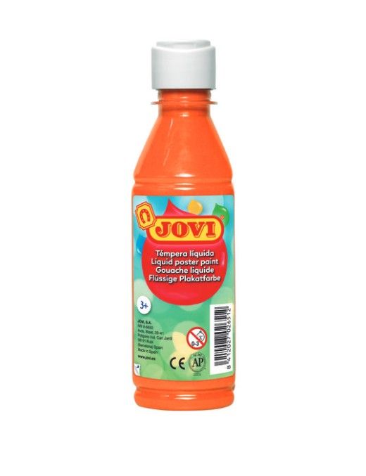 TEMPERA JOVI 250 ML NARANJA