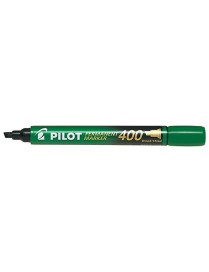 ROTULADOR PILOT PUNTA BISELADA MARKER 400 VERDE