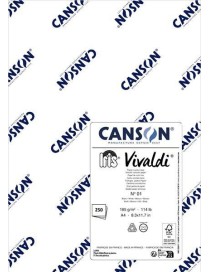 CARTULINA IRIS CANSON A4 185G BLANCO 250HOJAS