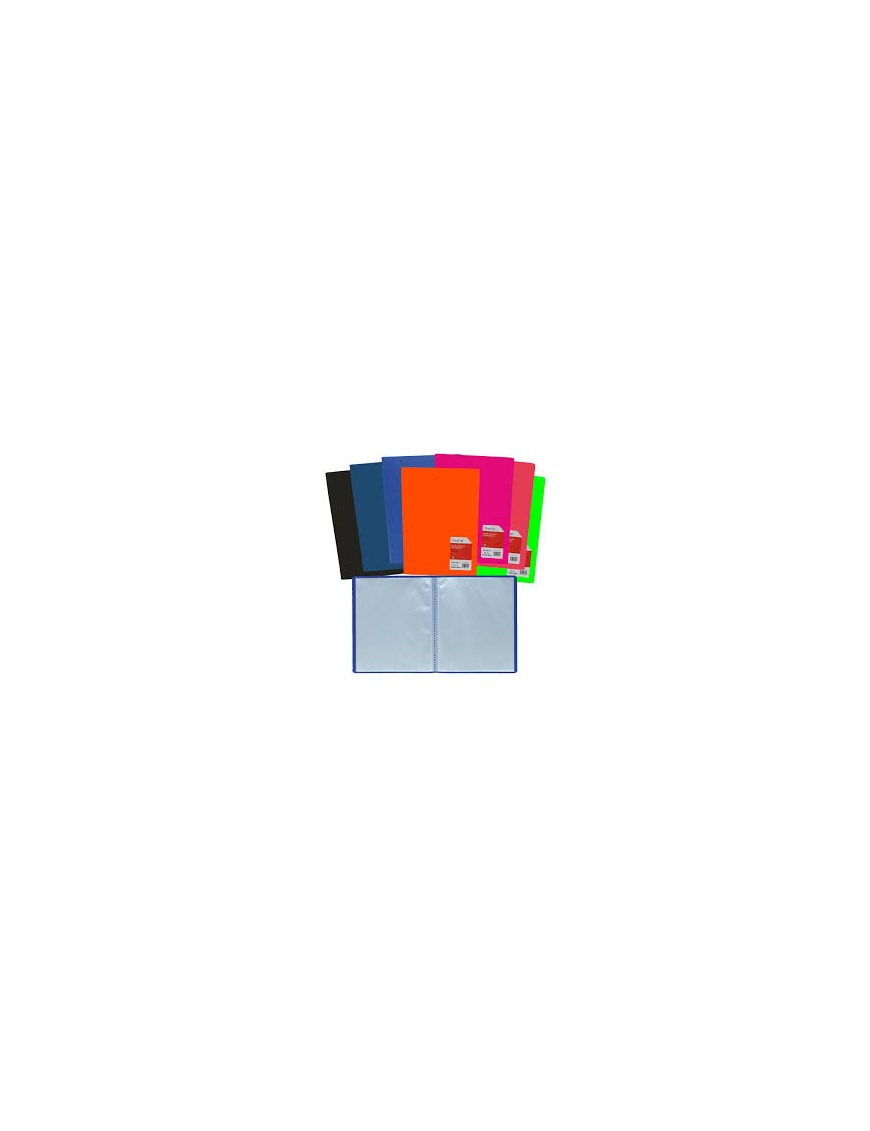 CARPETA 40 FUNDAS FOLIO COLOR SURTIDO PRAXTON