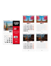 CALENDARIO 2027 VERTICAL A4 CON FOTOS