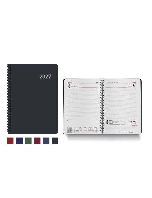 AGENDA PARIS D/P 15X21 ESPIRAL INGRAF 2027