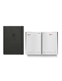 AGENDA TOKIO D/P 17X24 NEGRO INGRAF 2027