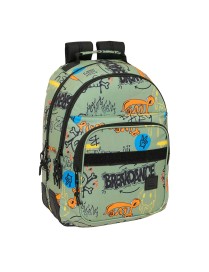 MOCHILA DOBLE ADAPT. CARRO GRAFFITI ZONE