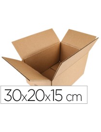 CAJA EMBALAJE 300X200X150 CANAL SENCILLO
