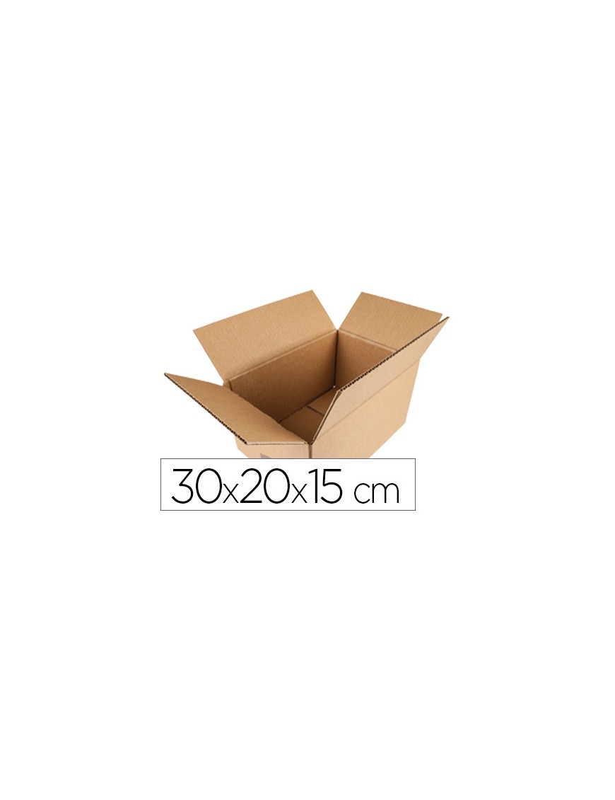 CAJA EMBALAJE 300X200X150 CANAL SENCILLO