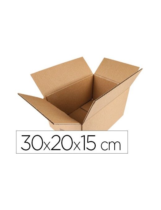 CAJA EMBALAJE 300X200X150 CANAL SENCILLO