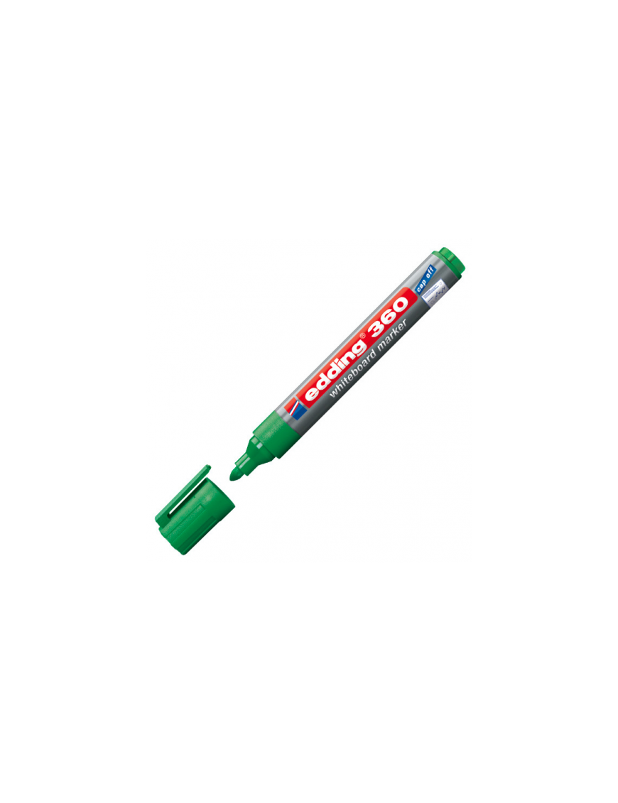 ROTULADOR EDDING 360 VERDE PIZARRA BLANCA