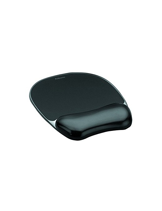 ALFOMBRILLA REPOSAMUÑECAS GEL NEGRO FELLOWES