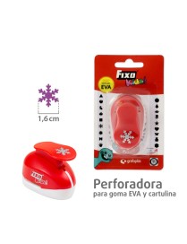 PERFORADO GOMA EVA COPO NIEVE 1.6