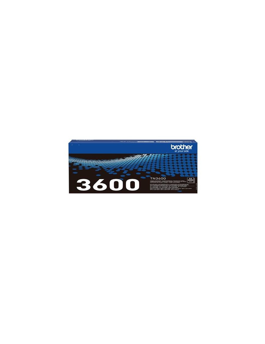 TONER BROTHER TN-3600 NEGRO 3.000 COPIAS