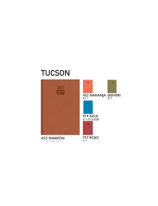 AGENDA PRAXTON TUCSON E11 DIA PAGINA 17X 24