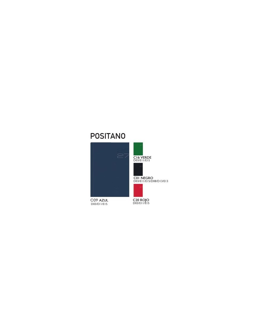 AGENDA POSITANO ESPIRAL17X24 D/P D13