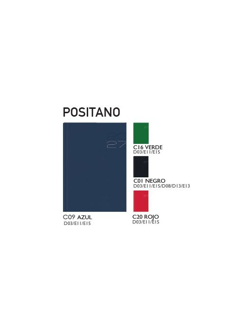 AGENDA POSITANO ESPIRAL 17X24 S/V E13