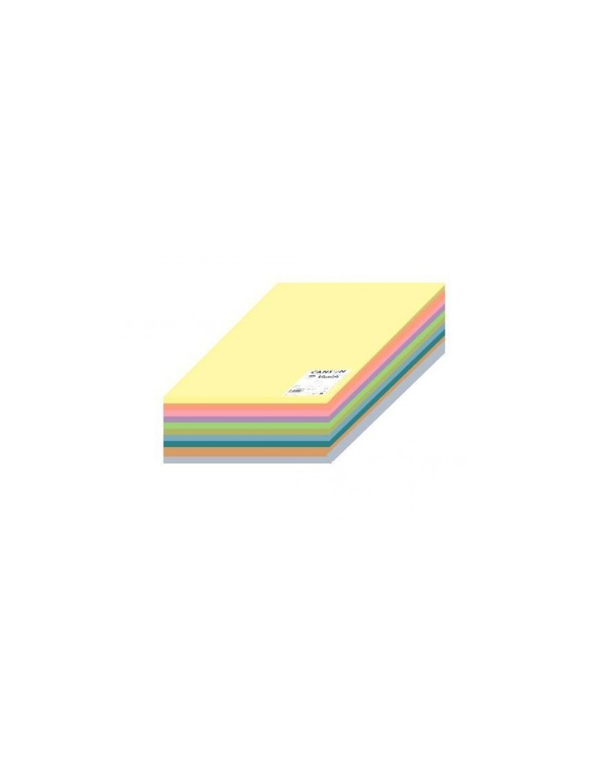CARTULINA IRIS CANSON A4 185 COLORES CLAROS 120H