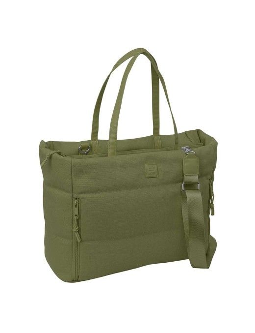 BOLSO CON BOLSILLO VERDE PRTATIL 14.1" 310X400X170
