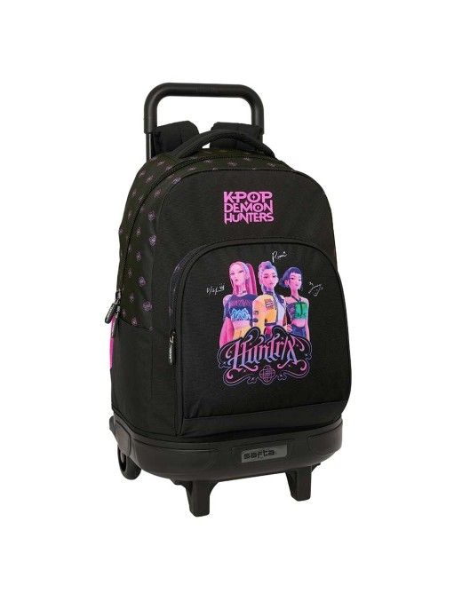 MOCHILA GRANDE RUEDAS COMPACT EXTRAIBLE NEGRA