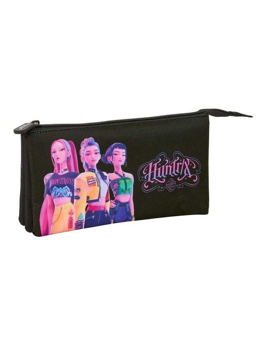 PORTATODO TRIPLE K-POP DEMON HUNTERS NEGRO