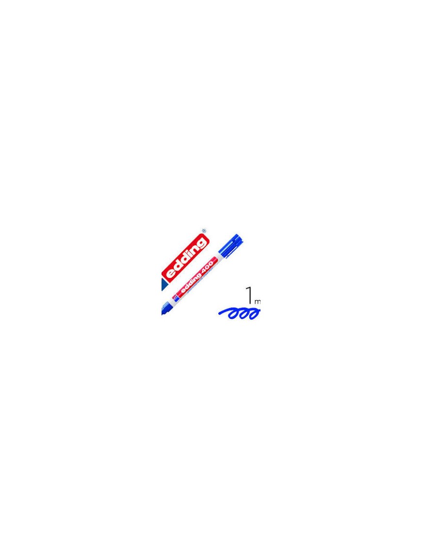 ROTULADOR EDDING 400 ROJO 1,0MM.