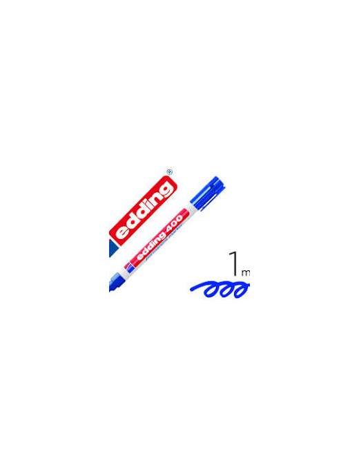 ROTULADOR EDDING 400 ROJO 1,0MM.