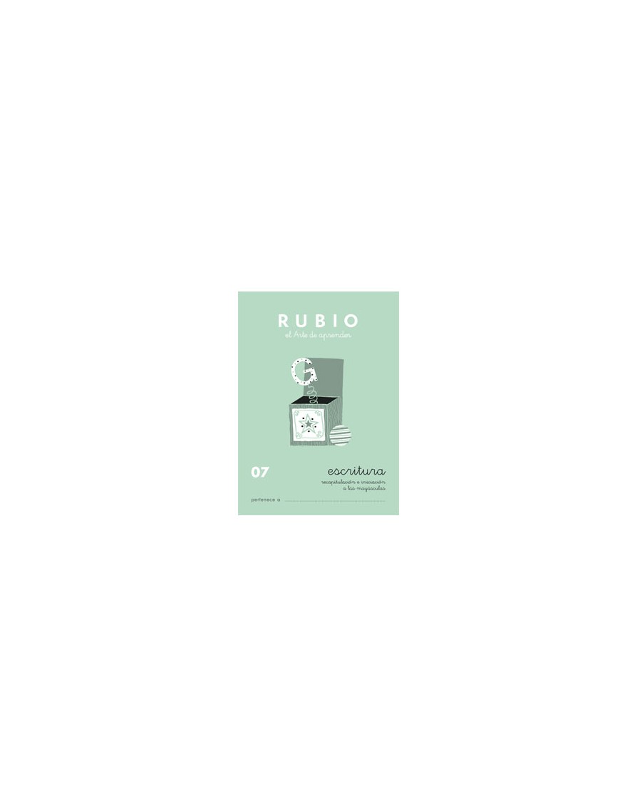 CALIGRAFIA RUBIO Nº 07