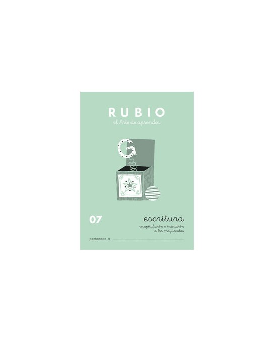 CALIGRAFIA RUBIO Nº 07
