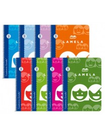 LIBRETA LAMELA A4 CUADRICULA 4X4 50 H