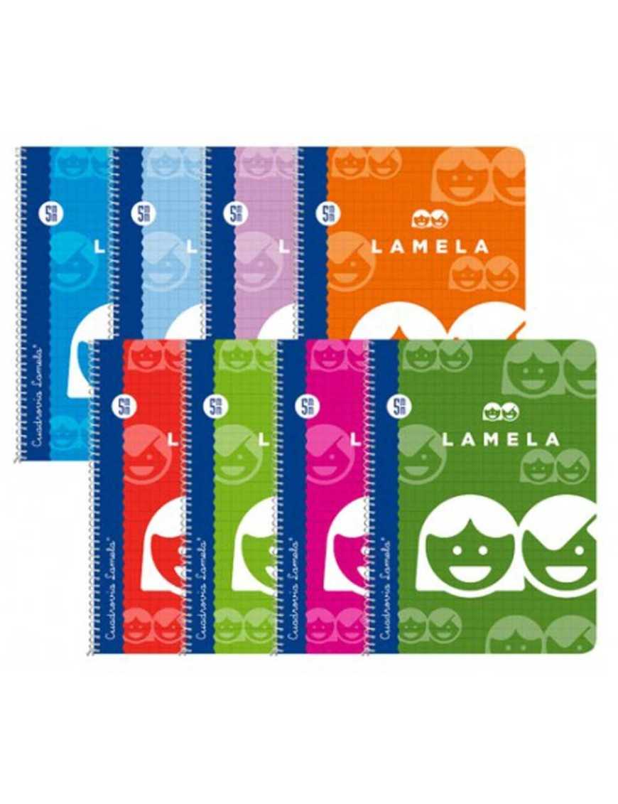 LIBRETA LAMELA A4 CUADRICULA 4X4 50 H