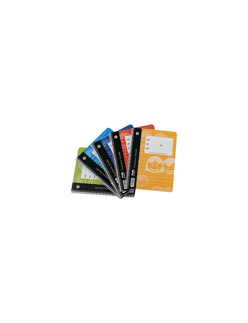 CUADERNO ESPIRAL FOLIO LAMELA BASICA 07F003