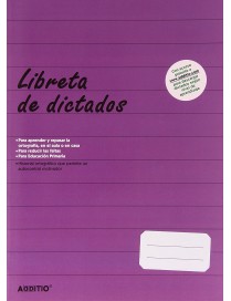 LIBRETA DICTADOS A4 ADDITIO D102