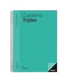 CUADERNO TRIPLEX ADDITIO 144 PAGINAS P192